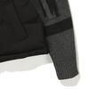 Penguin Knit Sleeve Puffer  Black 
