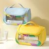 Multifunction Travel Clear Makeup Bag Fashion PVC Wash Cosmetic Bag Waterproof Females Storage Make Up Cases Portable Case