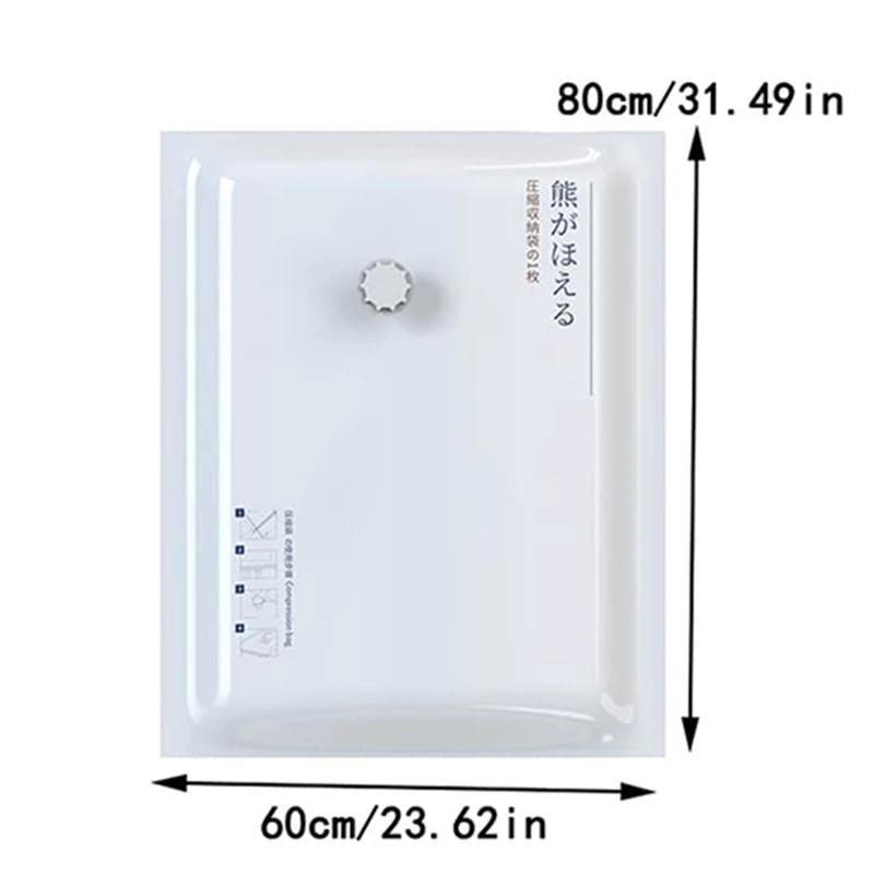 Vakuumbeutel zur Aufbewahrung von Kleidung Platzsparender Aufbewahrungsbeutel Zuhause Reise Komprimier Organizer Paket