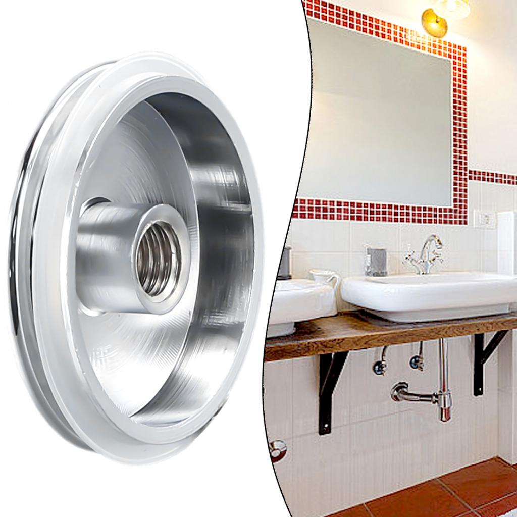 38mm Ersatz Waschbecken Ablaufstopfen-Kappe Easy Pop-Up Click Clack Chrom