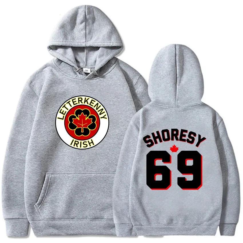 Streetwear Women/Men Hoodies Shoresy69 Sudbury Blueberry Bulldogs Sweatshirt Hip Hop Winter Hooded Pullovers Casual Girls Hoodie