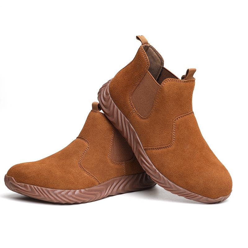 Labor Insurance Shoes, Smash-proof and Puncture-proof Safety Shoes, Wear-resistant Steel Baotou Work Shoes, Protective Shoes