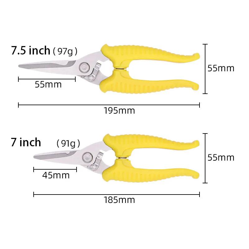 Multifunctional Electronic Pliers & Cable Cutter, Professional Garden Shears Scissors, Durable Hand Tool for Outdoor Working and Daily Use