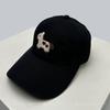 New Unisex Korean Cute Little Horse Baseball Hats Sunshade Cartoon Versatile Simple Peaked Caps Casual Fashion Preppy Style Ins