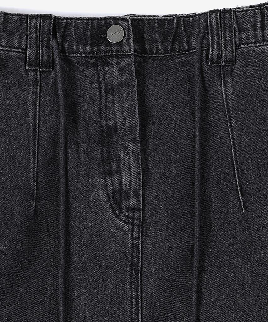 Noir For Woman Denim Cargo Skirt (Gray)