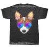 Basenji Dog Art T-Shirt Novelty Gift Cotton Short Sleeve Oversized Funny T Shirt Graphic Harajuku Vintage Unisex