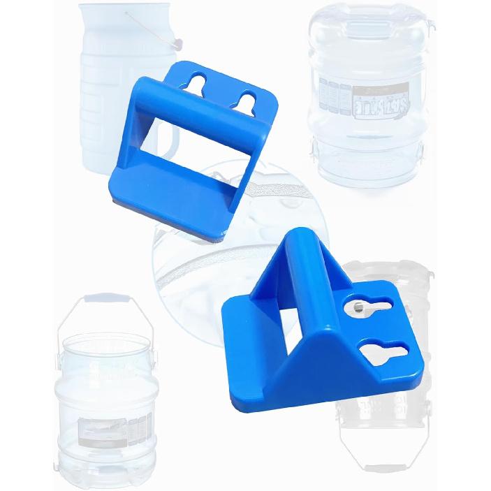 

Ice Bucket Hanger Bracket,Saf-T-Ice Tote Bracket and Ice Bucket Storage Holder Allow for Convenient Drying and Hygienic Storage of The Ice Bucket by 1