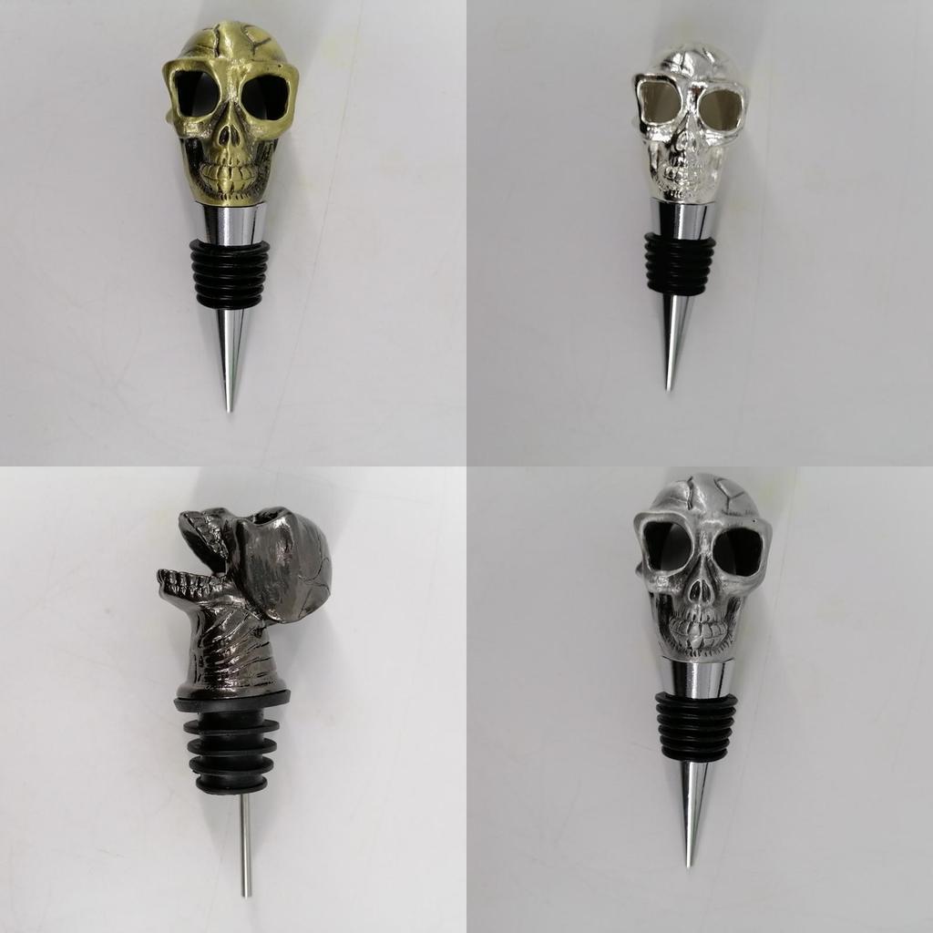 Harry Potter Skull Wine Stopper With Pourer For Bar Home Use Gift