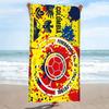 Futbol Colombiano Print Beach Towel, Large Soft Quick Dry Towel for Beach Camping Swimming