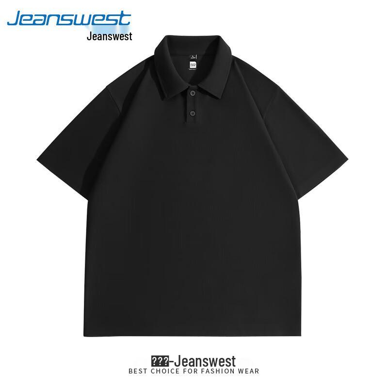 Jeanswest Men's Waffle Knit Polo Shirt