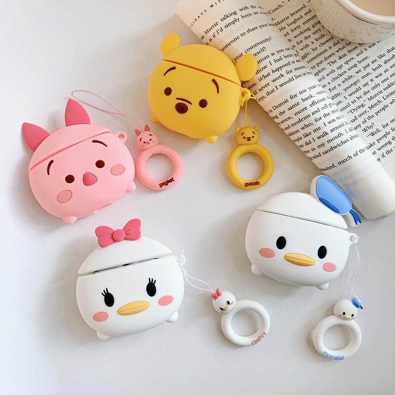 3D Cartoon Case for AirPods 1 2 3 Pro Silicone Case for AirPods Pro 2 Cute Cover Earphone Protective Case Earphones Accessories