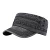Casual washed old flat top hat men's spring and summer new cap outdoor sun protection visor sports hat