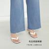 Fat Mm Large Size Wide Leg Jeans Summer Thin New Narrow Version High Waist Nine-point Pants Slim Straight Pants