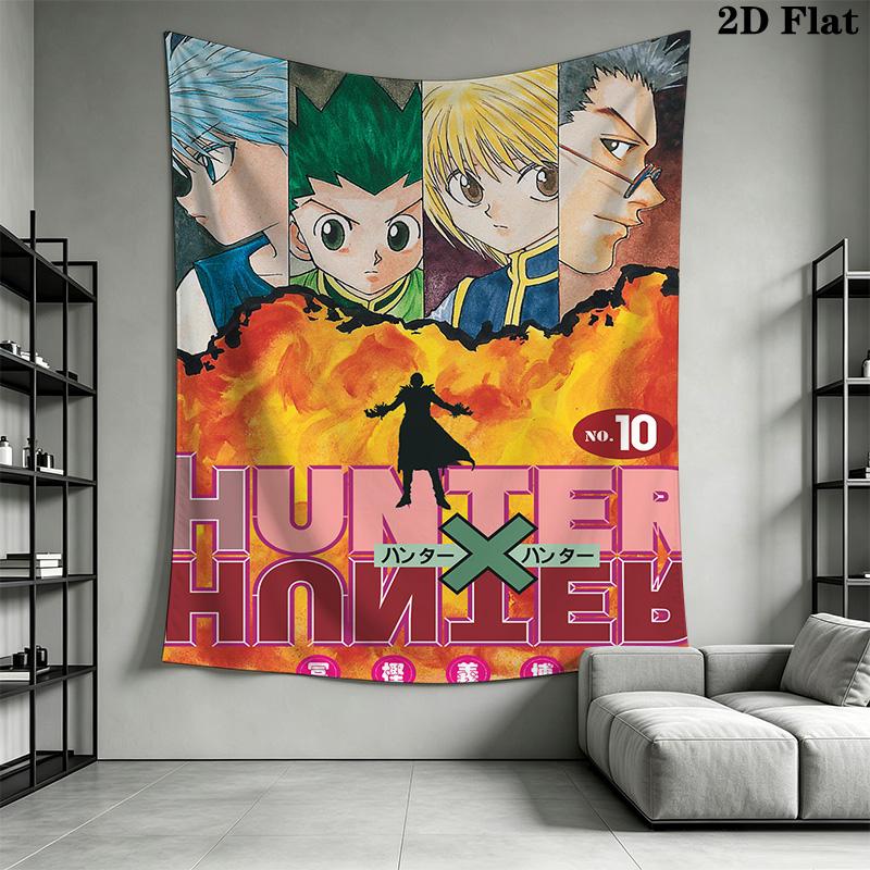 Hunter X Hunter Pattern Home Decor Tapestry, Wall Hanging, Decorative RV Wall Cloth.SGT0917460
