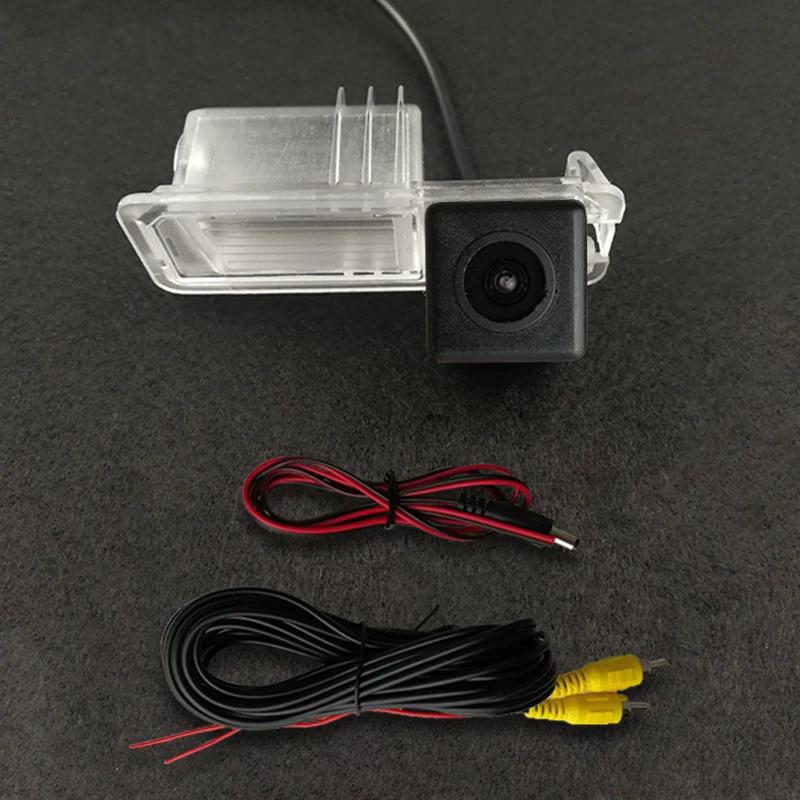 For VW Polo V (6R) Golf 6 VI Passat CC Magotan HD Wireless Car CCD Rear Camera Fisheye 8 12 led dynamic Night Vision waterproof