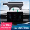 For BYD Yuan PLUS Atto 3 Song Qin Seal 06 Seagull Car Screen Mobile Phone Holder GPS Navigation Bracket Special Base Storage Box