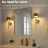 New LED Recharge Wall Lamp Simple Removable Wireless Wall Decor for Bedroom Bedside Decoration Atmospheric Wall Lights