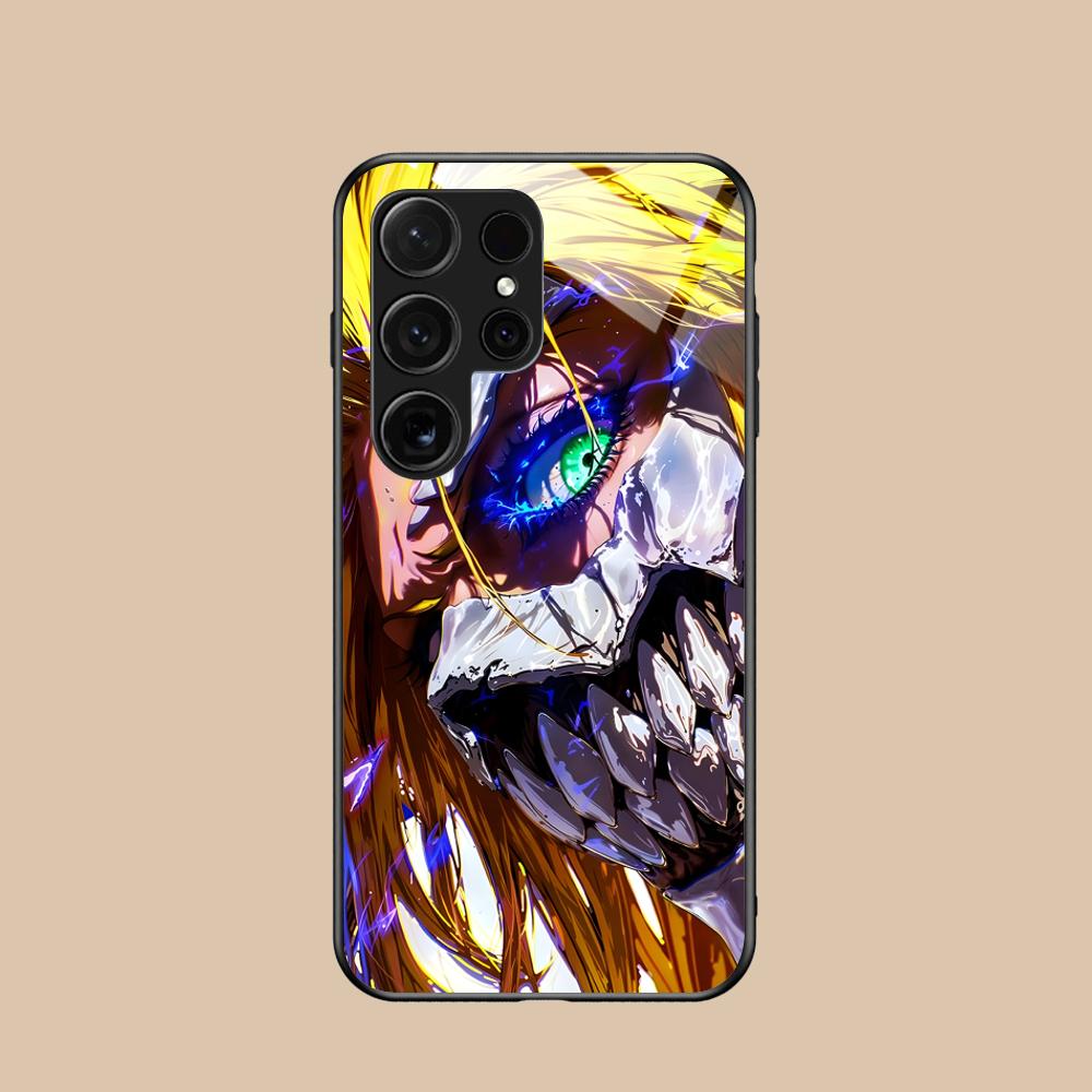 Bleach Tier Harribel Cell Phone Case for Samsung Galaxy S26 S25 S24 S23 S22 S21 S20 Note20 Plus FE Ultra Glass Colorful Cover