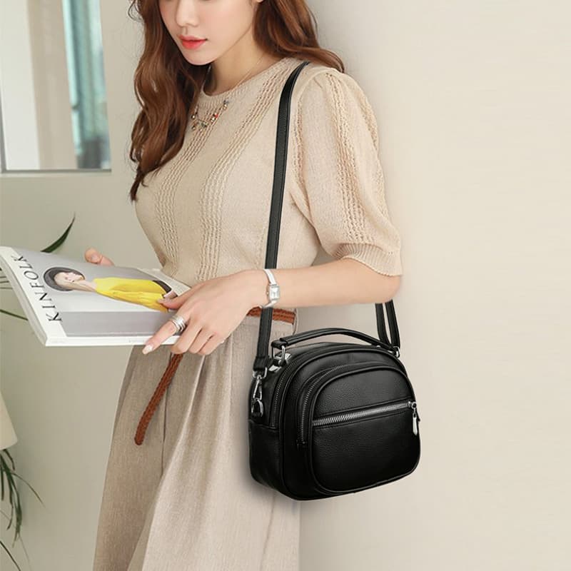 Urban simple large-capacity crossbody shoulder bag