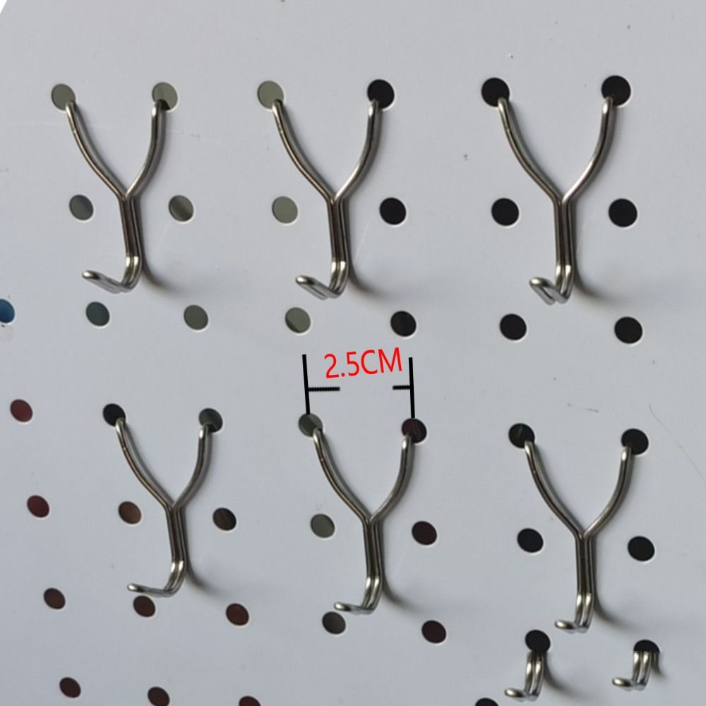 Asseccories Goods Shelf Hang Fits Panel Pegboard Hooks Storage Racks Retail Shop Peg Display Hooks