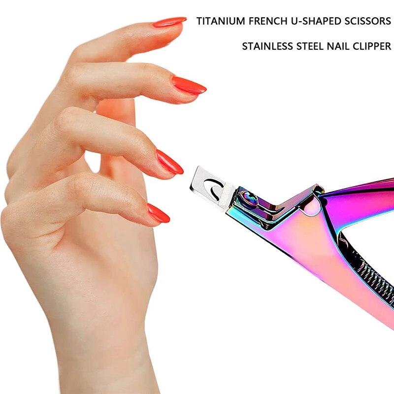 New Nail Clipper Adjustable Stainless Steel Cutter Trimmer for Nail Art Beauty Salon Tool Manicure Project