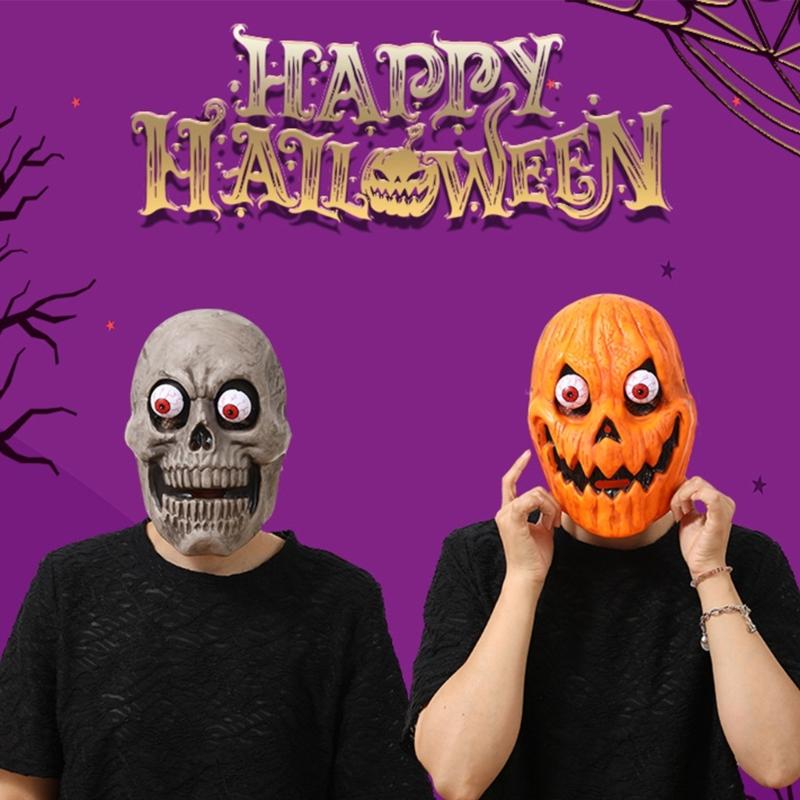 Maschere Spaventose per Feste Maschere di Maschera Maschere per la Testa Carnevali Maschere Teschio Performance per Feste di Halloween Costumi da Spavento