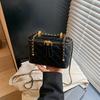 New Xiaoxiangfeng diamond grid trendy chain box bag mini portable small square bag fashionable versatile single shoulder messenger bag women