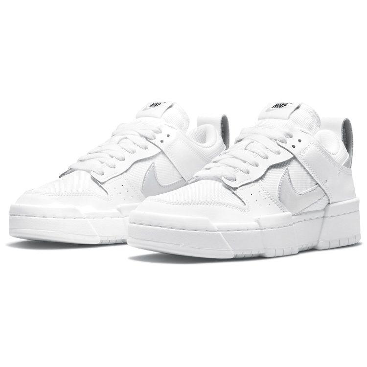 Nike Dunk Low Disrupt 'White Metallic Silver' Women's DJ6226-100