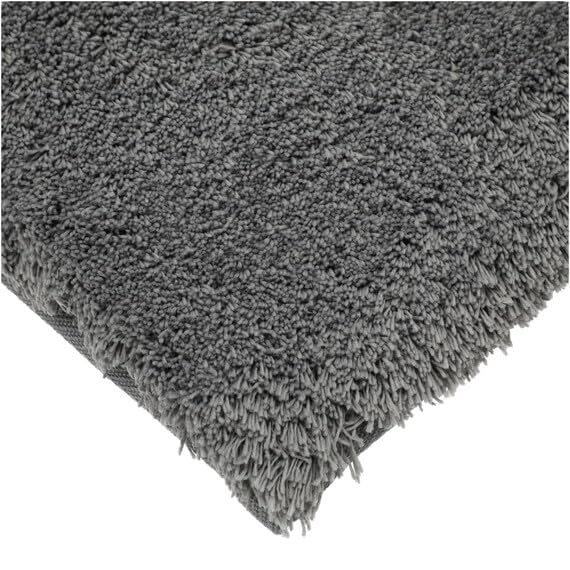 NITORI Absorbent Bath Dark NITORI 7741191 High-Density Mat, Regina, 45x60cm, Gray,