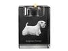Sealyham Terrier, Welsh Border Terrier, Cowley Terrier – Candle Holder with Dog Photo, Crystal Tealight Holder |