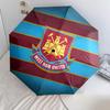 West Ham United2pattern, Automatic Folding Umbrella, Portable and Foldable Design, 8 Ribs, a Christmas or Birthday Gift.
