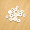 5Pcs Mini Round Natural Freshwater Shell Big Hole Loose Beads for Jewelry Making DIY Necklaces Bracelets Earrings Accessories 8-12 Mm