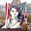 Warme Flanelldecke, Lana Del Rey Leichte Gemütliche Decke für Bett Sofa und Täglichen Gebrauch