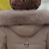 Real Fur Collar Winter Down Jacket for Women Long Parkas Hooded Elegant Thick Warm Down Coat Woman Outerwears