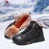 Camel Men's Wool-Lined Warm Hiking Martin Boots