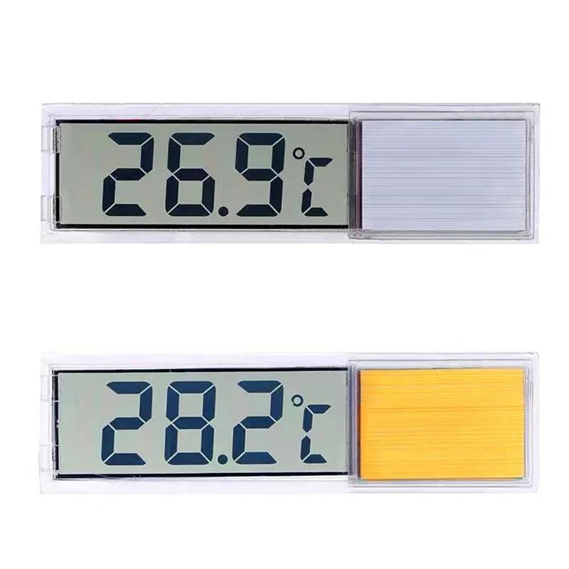 1pcs Aquarium Thermometer Electronic LCD Digital Fish Tank Temperature Measurement Fish Tank Temp Meter Aquarium Accessories