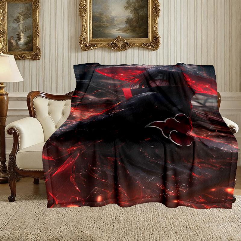 1pc naruto Blanket, Cozy Printed Throw Blanket, A Heartfelt Gift for Your Family and Friends