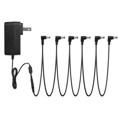 STRICH Effektor Netzteil 6 Kanal DC9V 1A Netzteil Elektrische Gitarre Effektor Pedal Adapter SPA-10