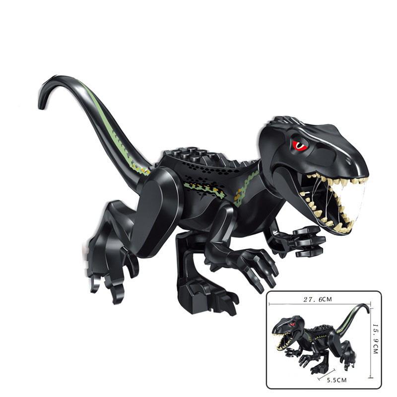 Jurassic Dinosaur World Park Indominus Rex Gyrosphere Escape Ball Owen Blue Model Building Blocks Enlighten Toys For Children