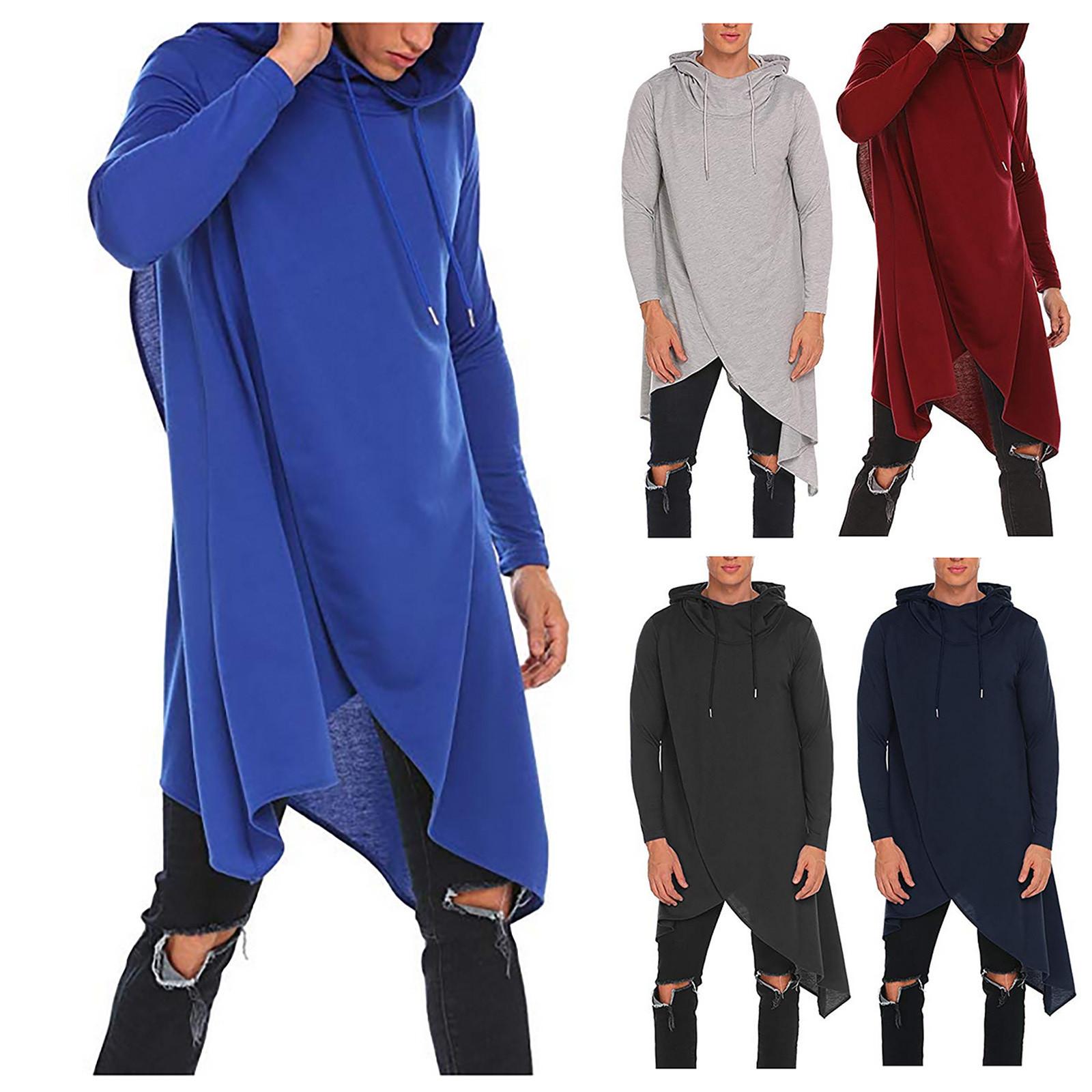 

And Winter Men s Irregular Cut Large Size Fashion Windbreaker XL