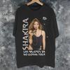 Camiseta Unisex Estampada Shakira Las Mujeres Ya No Lloran World Tour Camiseta 100% Algodón Camisetas Ropa
