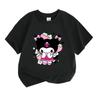 Cute Cartoon Strawberry Skull Print Kids T Shirt, 100% Cotton Soft Breathable Short Sleeve Crew Neck Tee for Boys Girls, Casual Summer Tops for Childr