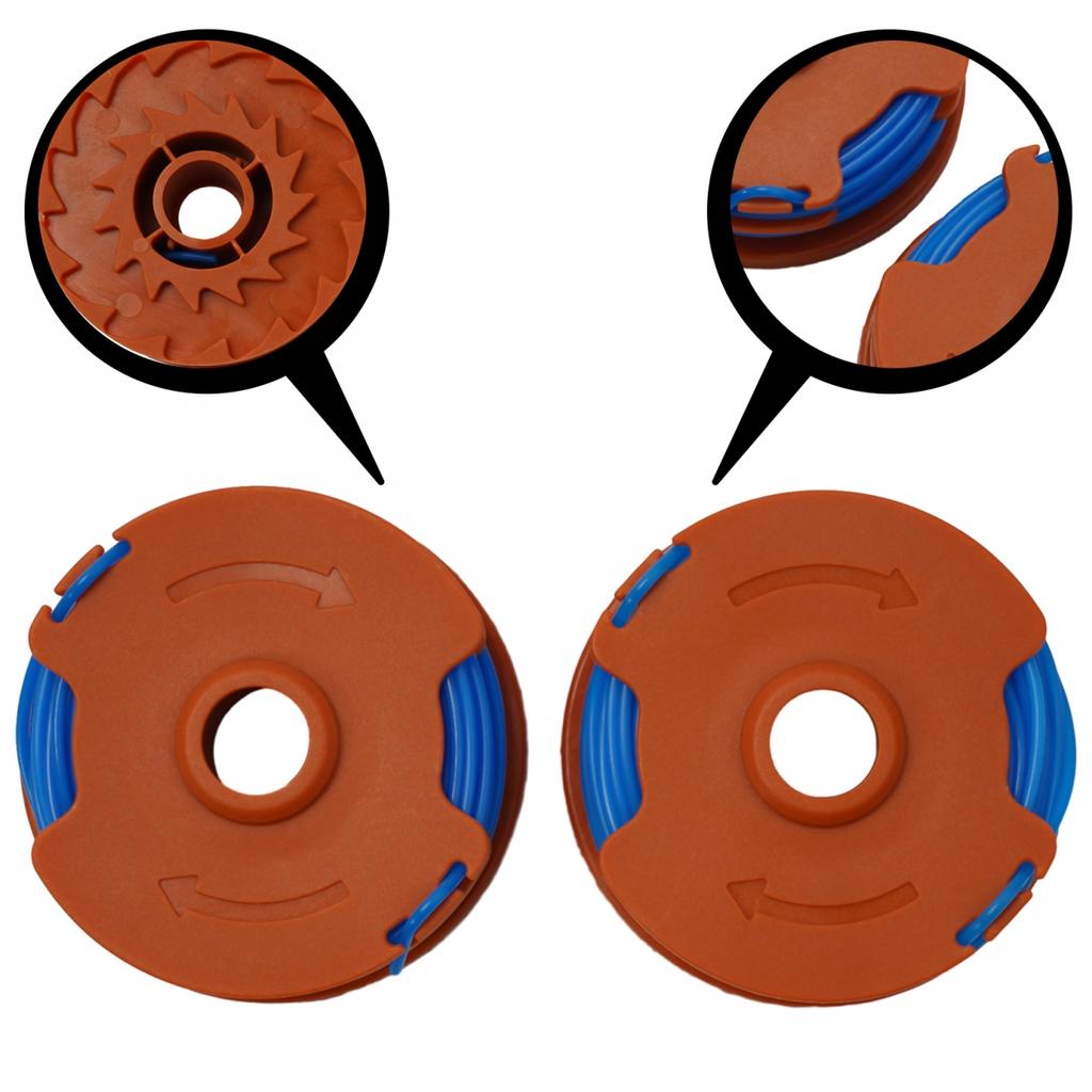 2 Pcs/Set Line Spools Automatic Cord Supply Easy To Replace 2023 New