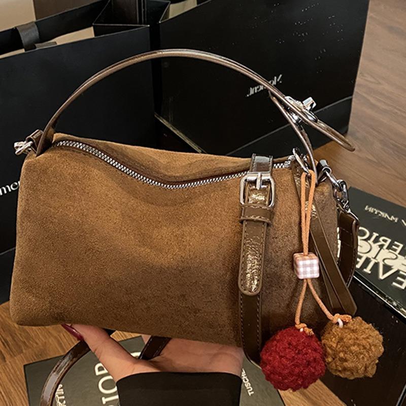 Retro Matte Niche Underarm Bag Autumn and Winter New Women's Bag Popular High-value Simple Casual Shoulder Bag