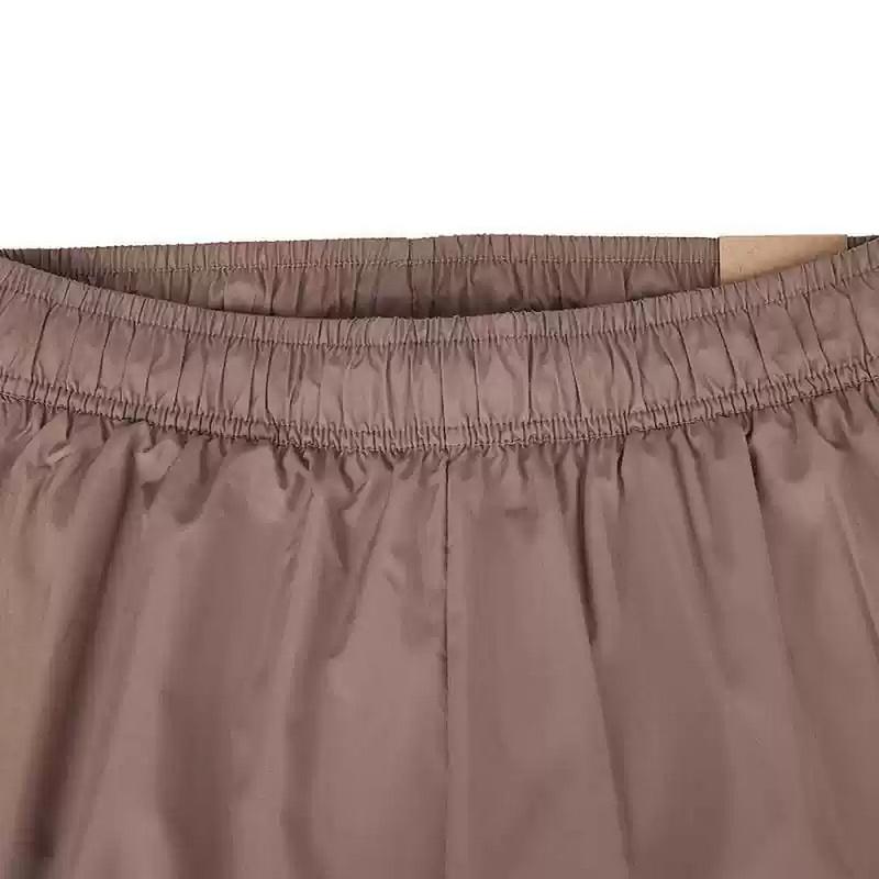Nike SS25 Fashion Casual Tapered Knit Sports Pants Women bottoms Brown HM8977-214