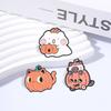 Xiaomi Cartoon Halloween Pumpkin Cat Enamel Pin Spooky Cute Pumpkin Cat Kitten Brooch Backpack Lapel Hat Badge Jewelry Gift for Friends
