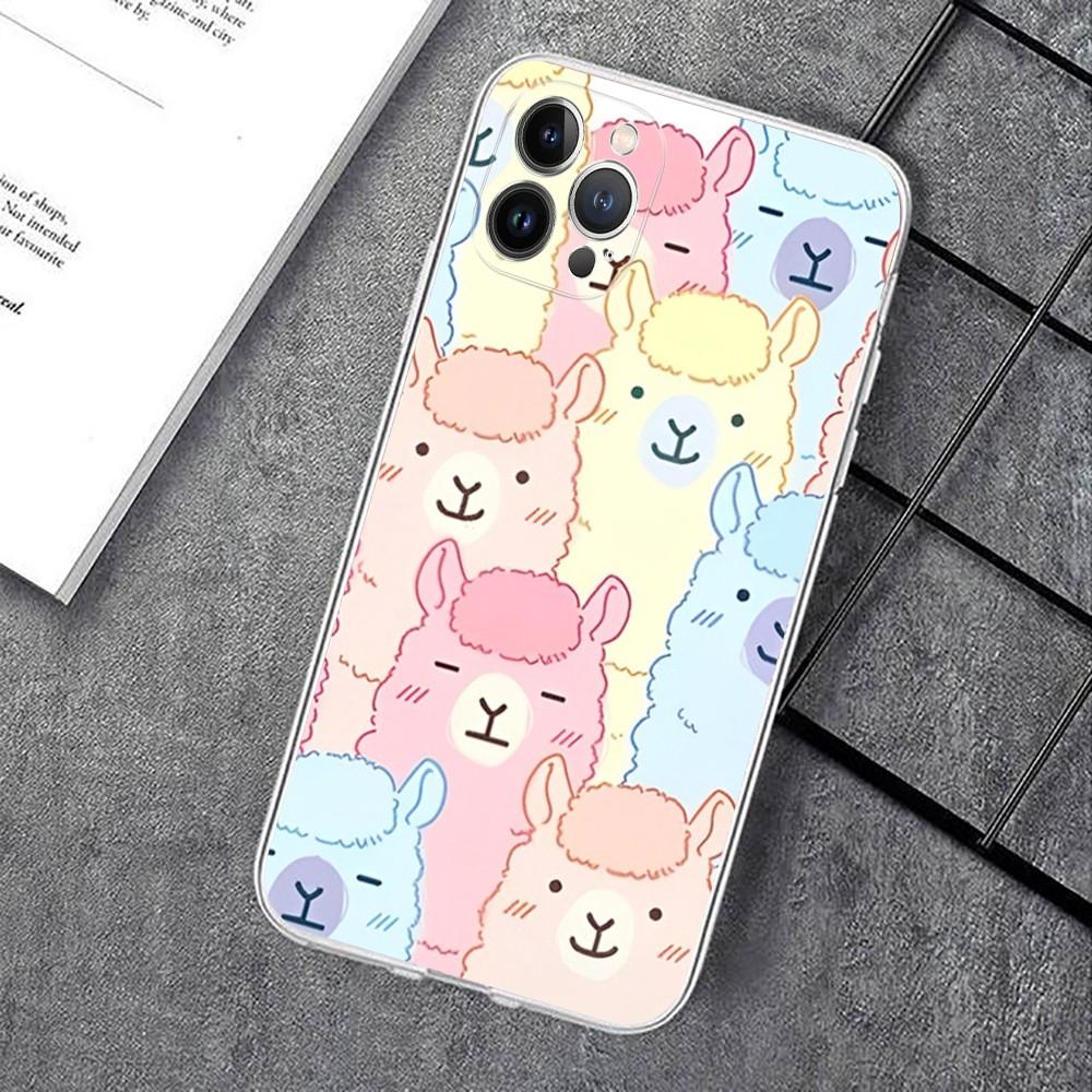 Lama Llama Alpacas Phone Case For IPhone 14 11 12 13 Mini Pro XS Max Cover 6 7 8 Plus X XR SE 2020 Funda Shell