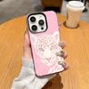 Pink Cheetah Leopard Phone Case For Iphone 17 Air 16 16e 15 14 11 13 12 Pro Max Aesthetic Shockproof Leather Durable Cover