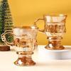 Cani Înalte de Cafea Rezistente la Căldură Design Cupă Decorativă Pentru Ceai Cafea