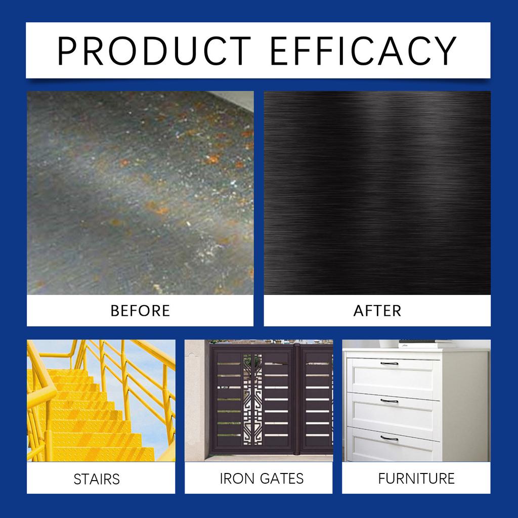 Pretvárače hrdze Kovová farba Vytvára vodotesnú vrstvu pre ochrannú Vhodná na nočné použitie a do vlhkého prostredia